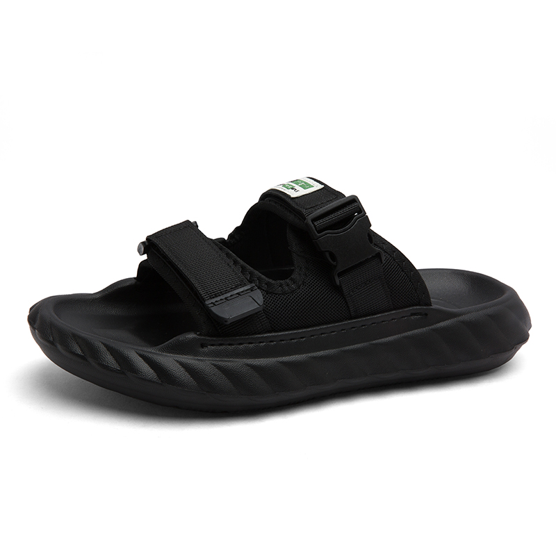 Сандалии-амортизаторы EVA, быстросохнущие, устойчивые к истиранию, устойчивые к запахам, бесшумные, скользящие, мужские NANJIREN, Black 
Сандалии-амортизаторы EVA, быстросохнущие, устойчивые к истиранию, устойчивые к запахам, бесшумные, скользящие, мужские NANJIREN, Black