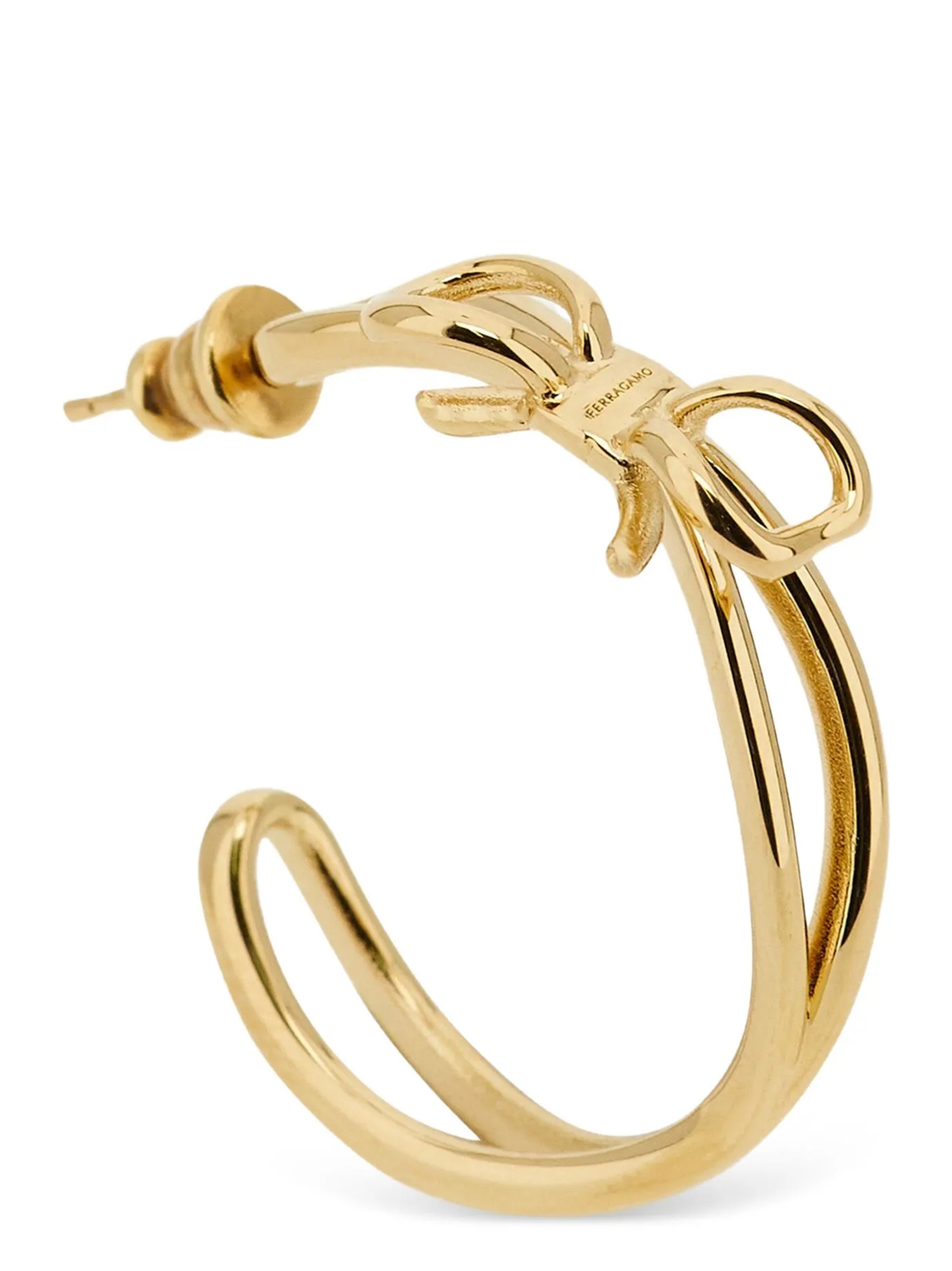 Серьги-банты Ferragamo, золото
Серьги-банты Ferragamo, золото