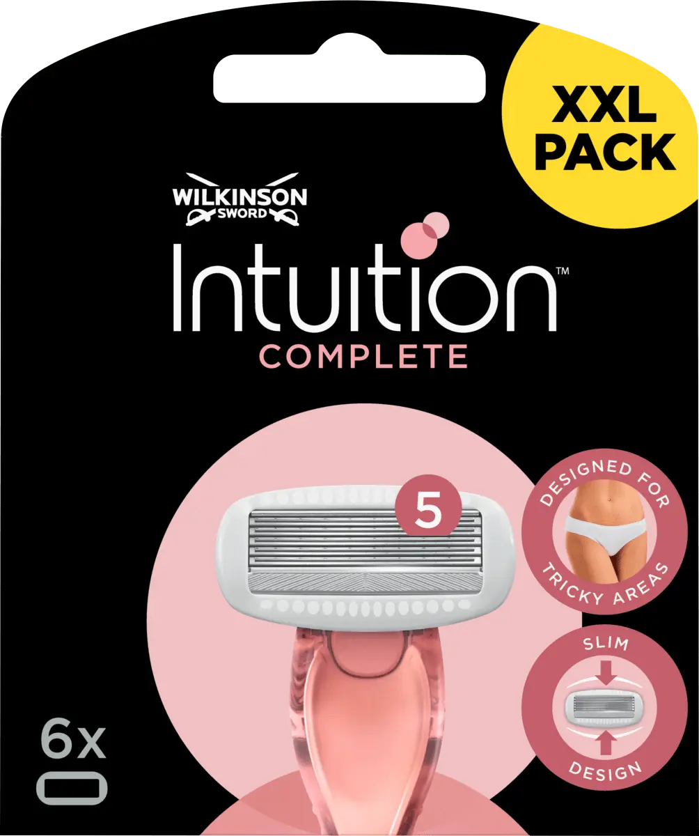 Бритвенные лезвия Intuition Complete 6 шт. WILKINSON SWORD
Бритвенные лезвия Intuition Complete 6 шт. WILKINSON SWORD