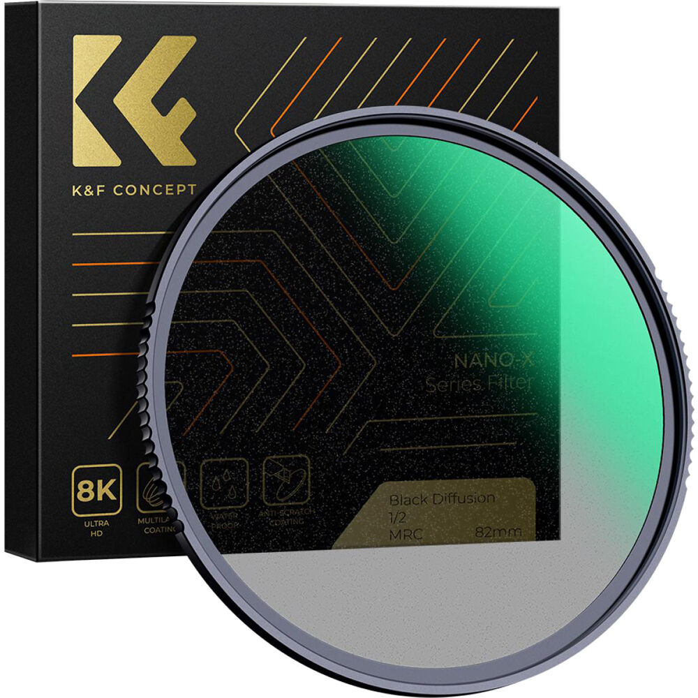 Фильтр K&F Concept Nano-X Series Black Diffusion Filter KF01.1656
Фильтр K&F Concept Nano-X Series Black Diffusion Filter KF01.1656