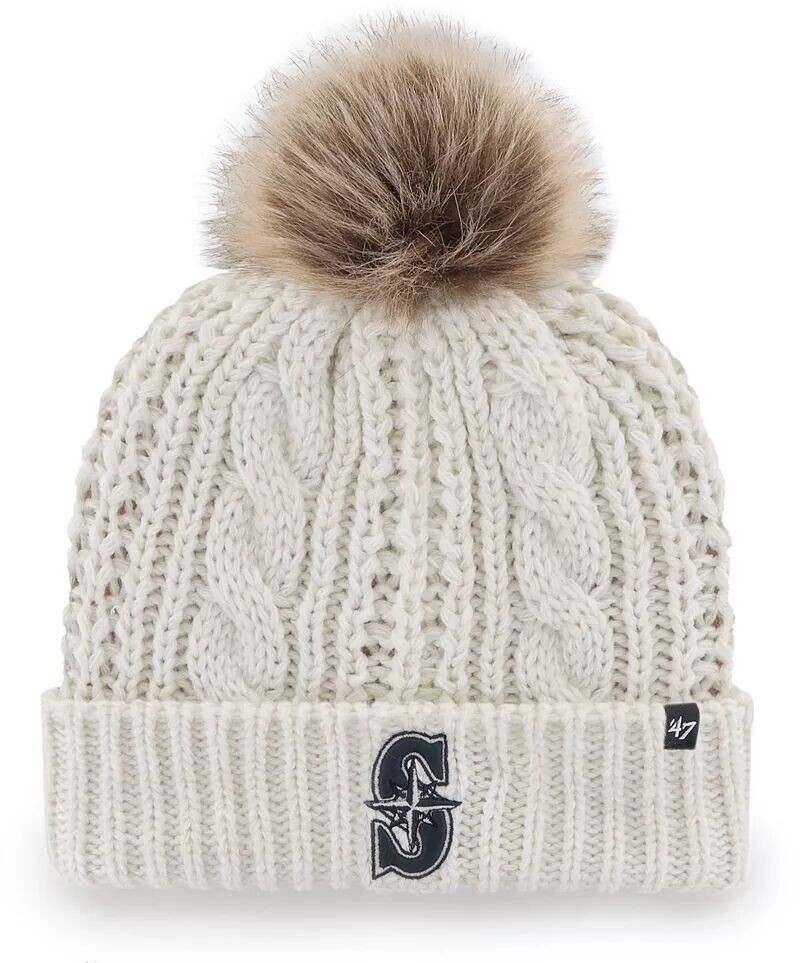Женская белая вязаная шапка Seattle Mariners '47 Meeko
Женская белая вязаная шапка Seattle Mariners '47 Meeko