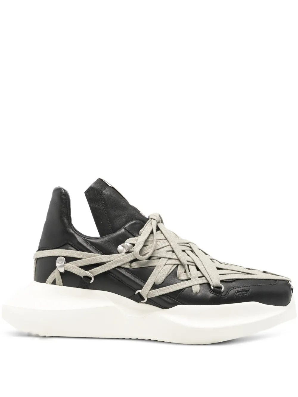 Кеды на шнуровке Rick Owens, черный
Кеды на шнуровке Rick Owens, черный