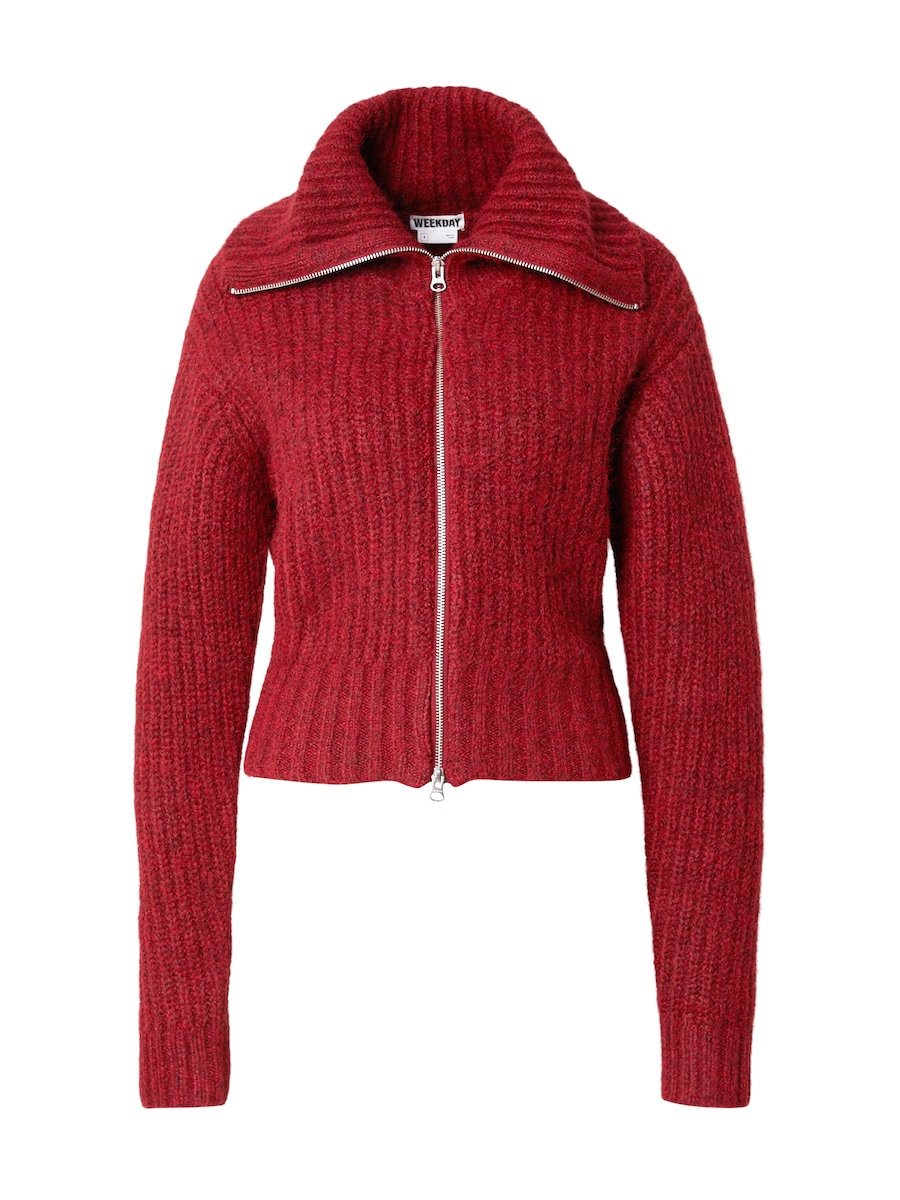 Вязаный кардиган WEEKDAY, красный
Вязаный кардиган WEEKDAY, красный