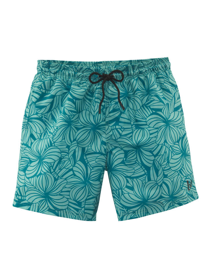 Синие принтованные шорты для плавания Bruno Banani
Синие принтованные шорты для плавания Bruno Banani