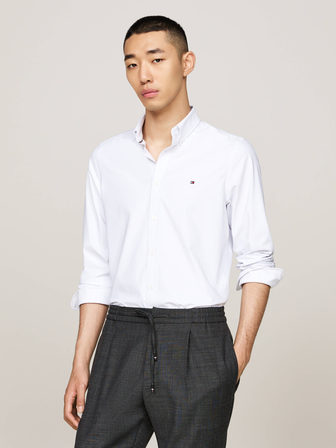 Рубашка Tommy Hilfiger Slim Fit, белый
Рубашка Tommy Hilfiger Slim Fit, белый