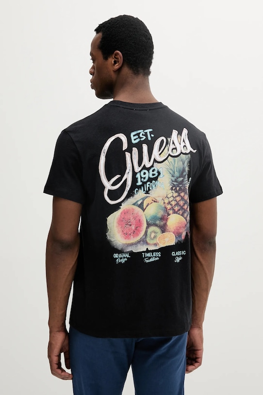 Футболка с добавлением льна Guess, черный
Футболка с добавлением льна Guess, черный