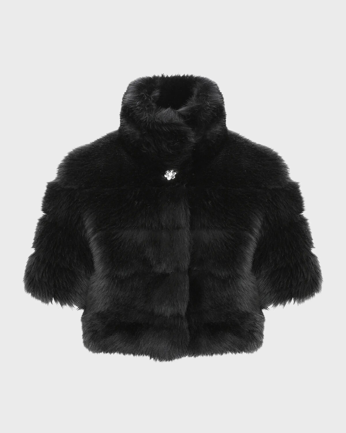 Двустороннее болеро из овечьей шерсти Merinillo с укороченными рукавами Gorski, цвет Emerald 
Двустороннее болеро из овечьей шерсти Merinillo с укороченными рукавами Gorski, цвет Emerald