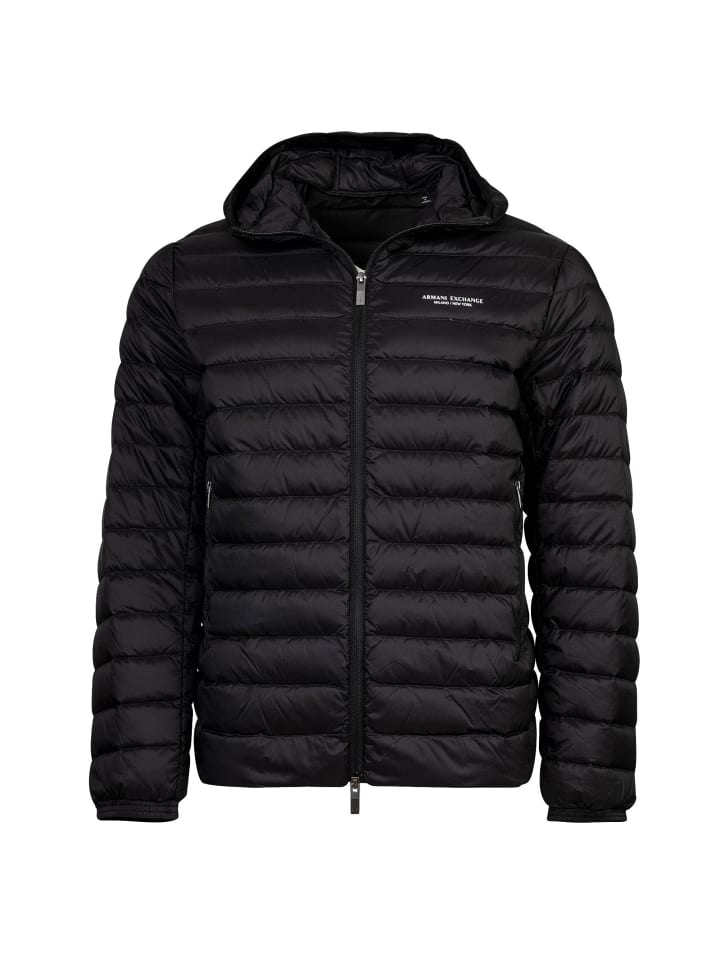 Стеганая куртка черного цвета Armani Exchange
Стеганая куртка черного цвета Armani Exchange