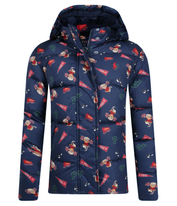 Пуховик детский Polo Ralph Lauren с принтом медведя, синий
Пуховик детский Polo Ralph Lauren с принтом медведя, синий