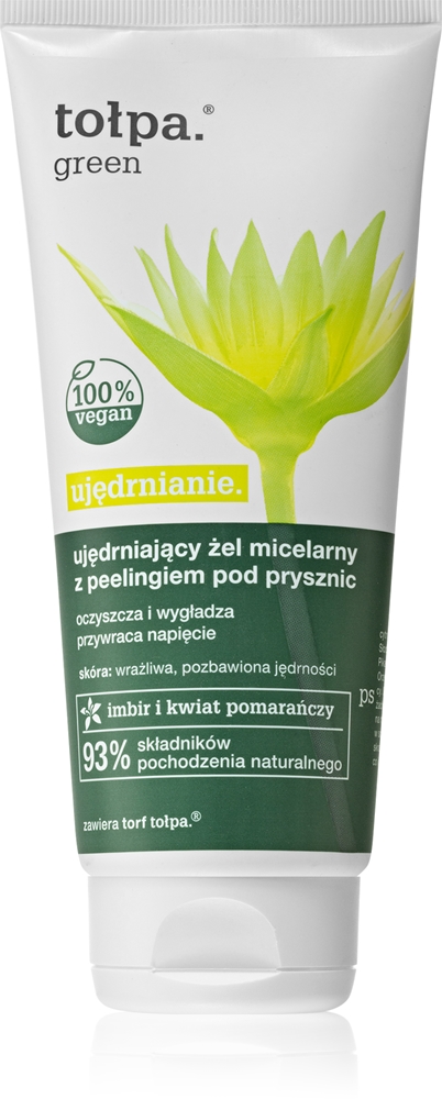 Зеленый укрепляющий скраб для душа с укрепляющим эффектом Tołpa, 200 мл
Зеленый укрепляющий скраб для душа с укрепляющим эффектом Tołpa, 200 мл