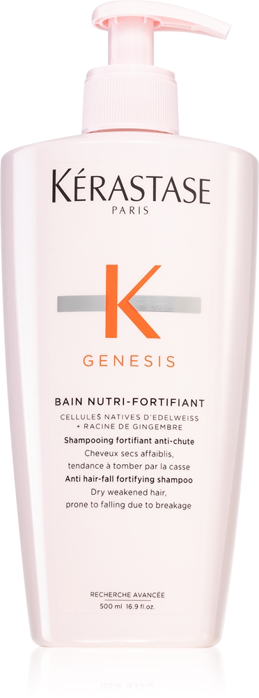 Genesis Bain Nutri-Fortifiant увлажняющий и освежающий шампунь для лечения выпадения волос Kérastase, 500 мл
Genesis Bain Nutri-Fortifiant увлажняющий и освежающий шампунь для лечения выпадения волос Kérastase, 500 мл