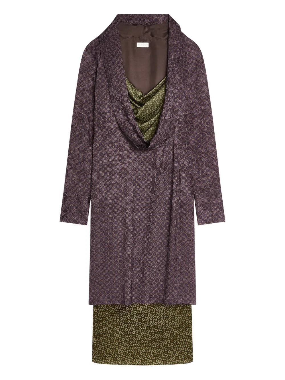 Платье миди с узором Dries Van Noten, красный
Платье миди с узором Dries Van Noten, красный