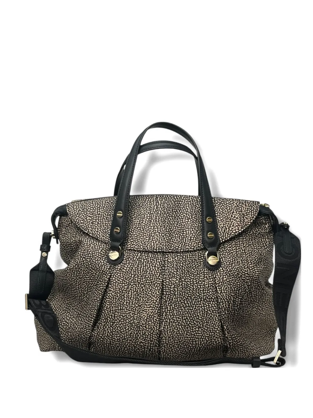 Большая сумка-шоппер с принтом Borbonese, черный
Большая сумка-шоппер с принтом Borbonese, черный