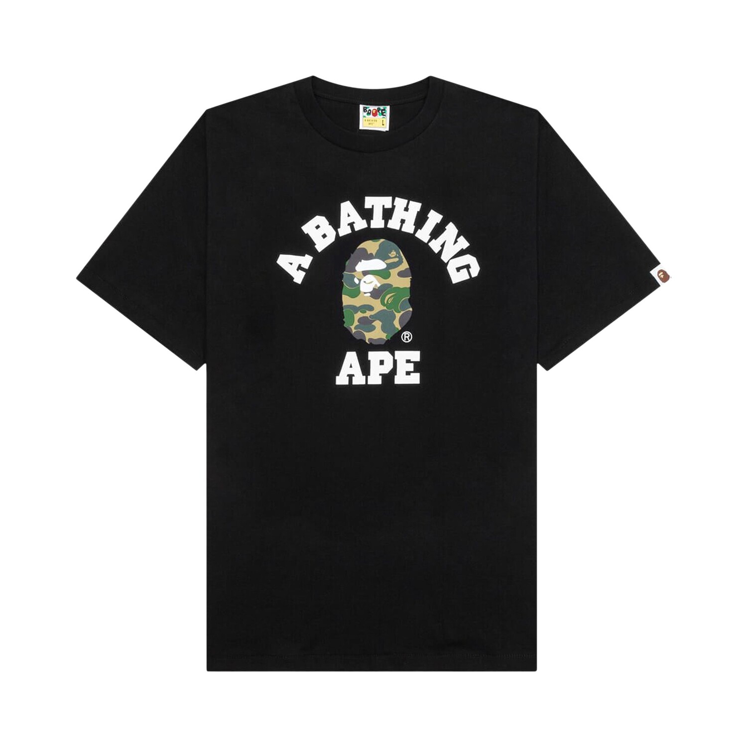 Камуфляжная футболка BAPE ABC Черный/Зеленый
Камуфляжная футболка BAPE ABC Черный/Зеленый