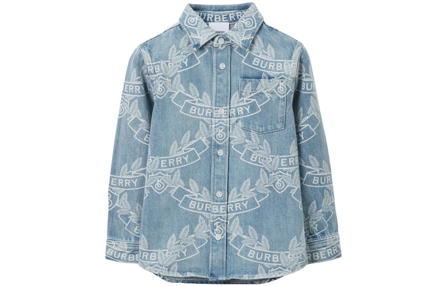 Детская рубашка Burberry, светло-голубой
Детская рубашка Burberry, светло-голубой