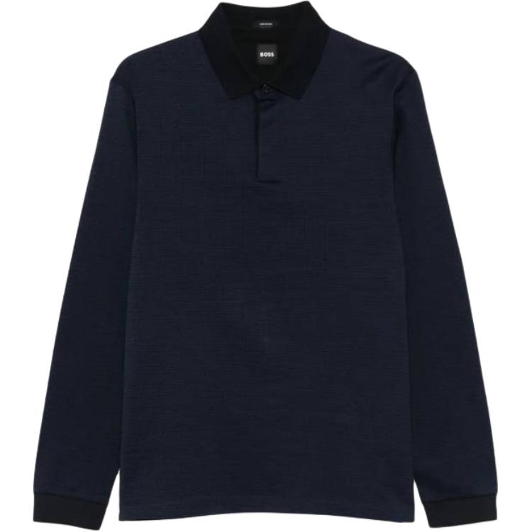 Хлопковая поло Boss HUGO BOSS, синий
Хлопковая поло Boss HUGO BOSS, синий