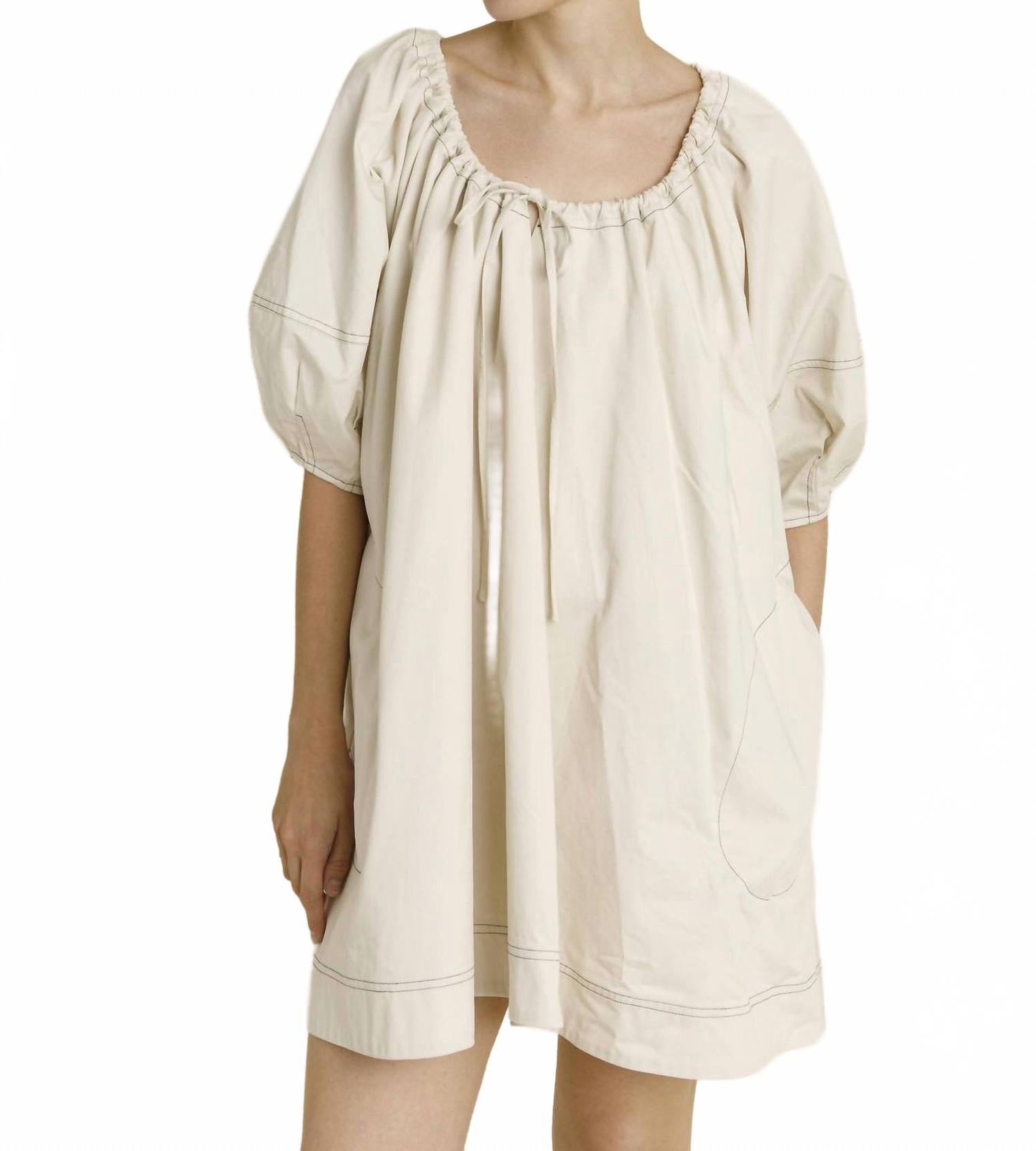 Aureum Платье-бэбидолл цвета яичной скорлупы
Aureum Платье-бэбидолл цвета яичной скорлупы