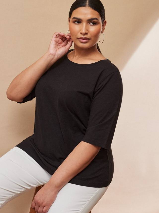 Футболка Curve с рукавами до локтя Live Unlimited, Black
Футболка Curve с рукавами до локтя Live Unlimited, Black