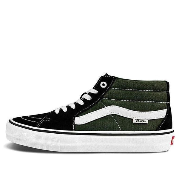 Кроссовки sk8 mid green/black Vans, черный
Кроссовки sk8 mid green/black Vans, черный