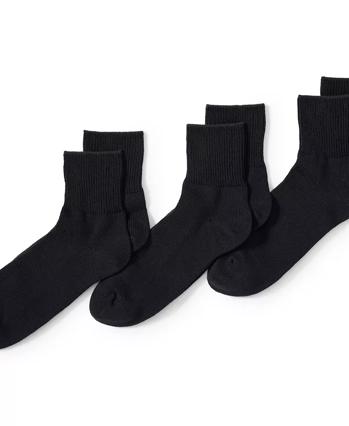 Мужские ребристые носки до щиколотки 3 пары Lands' End, синий
Мужские ребристые носки до щиколотки 3 пары Lands' End, синий