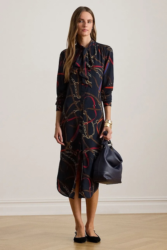 Платье Lauren Ralph Lauren, темно-синий
Платье Lauren Ralph Lauren, темно-синий