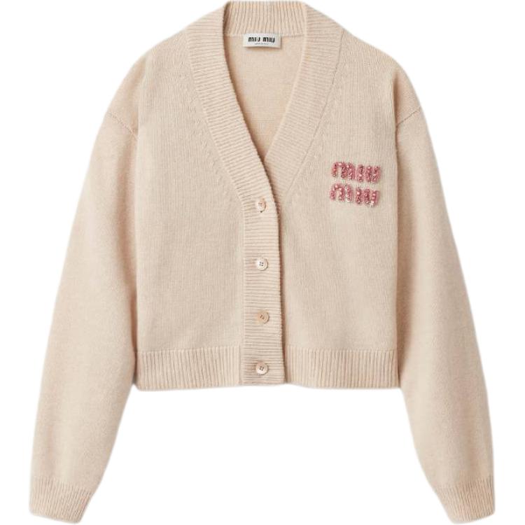 MIU MIU Кашемировый свитер розовый для женщин
MIU MIU Кашемировый свитер розовый для женщин