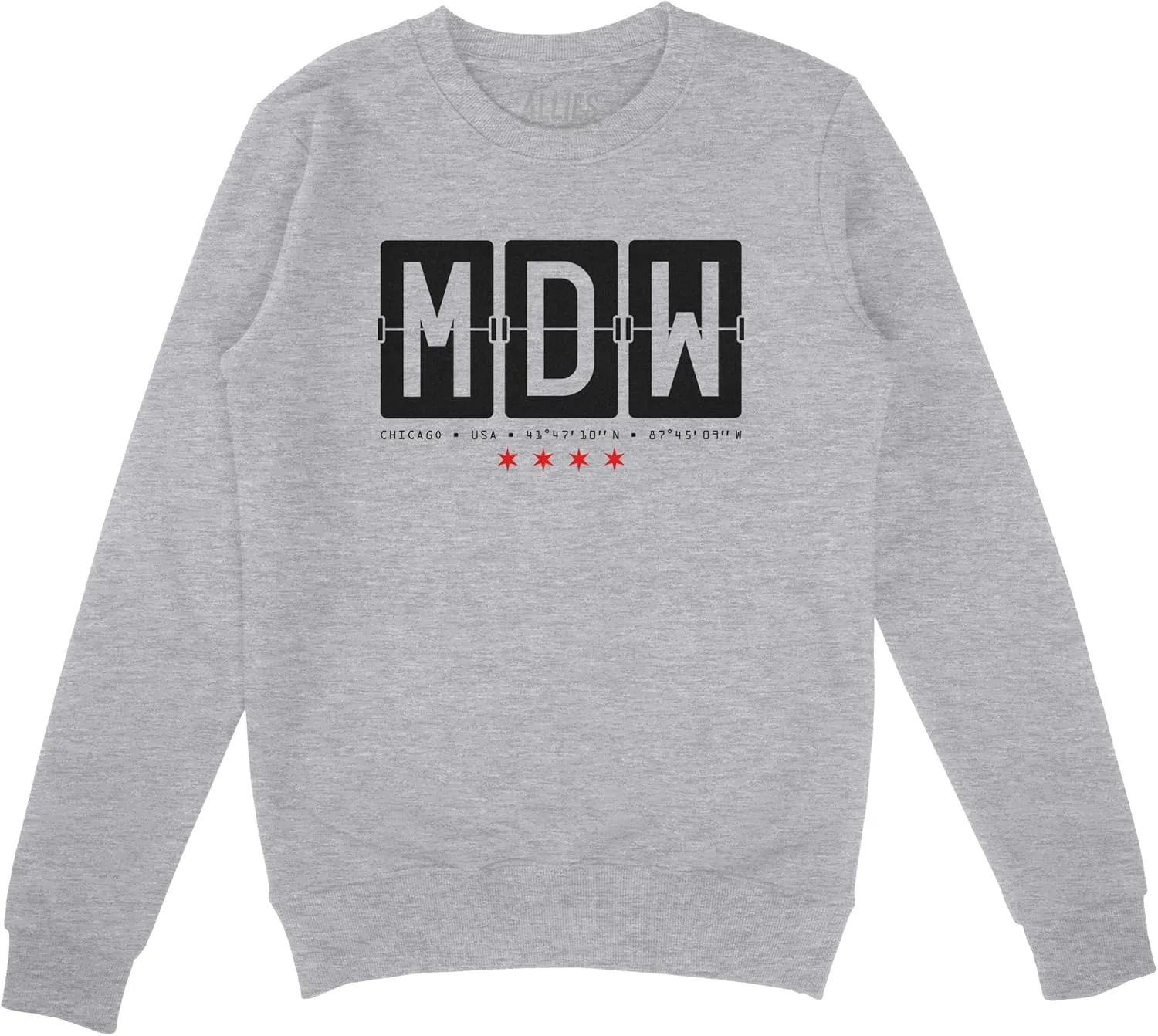Свитшот Allies Chicago MDW Airport | Мужской и унисекс
Свитшот Allies Chicago MDW Airport | Мужской и унисекс