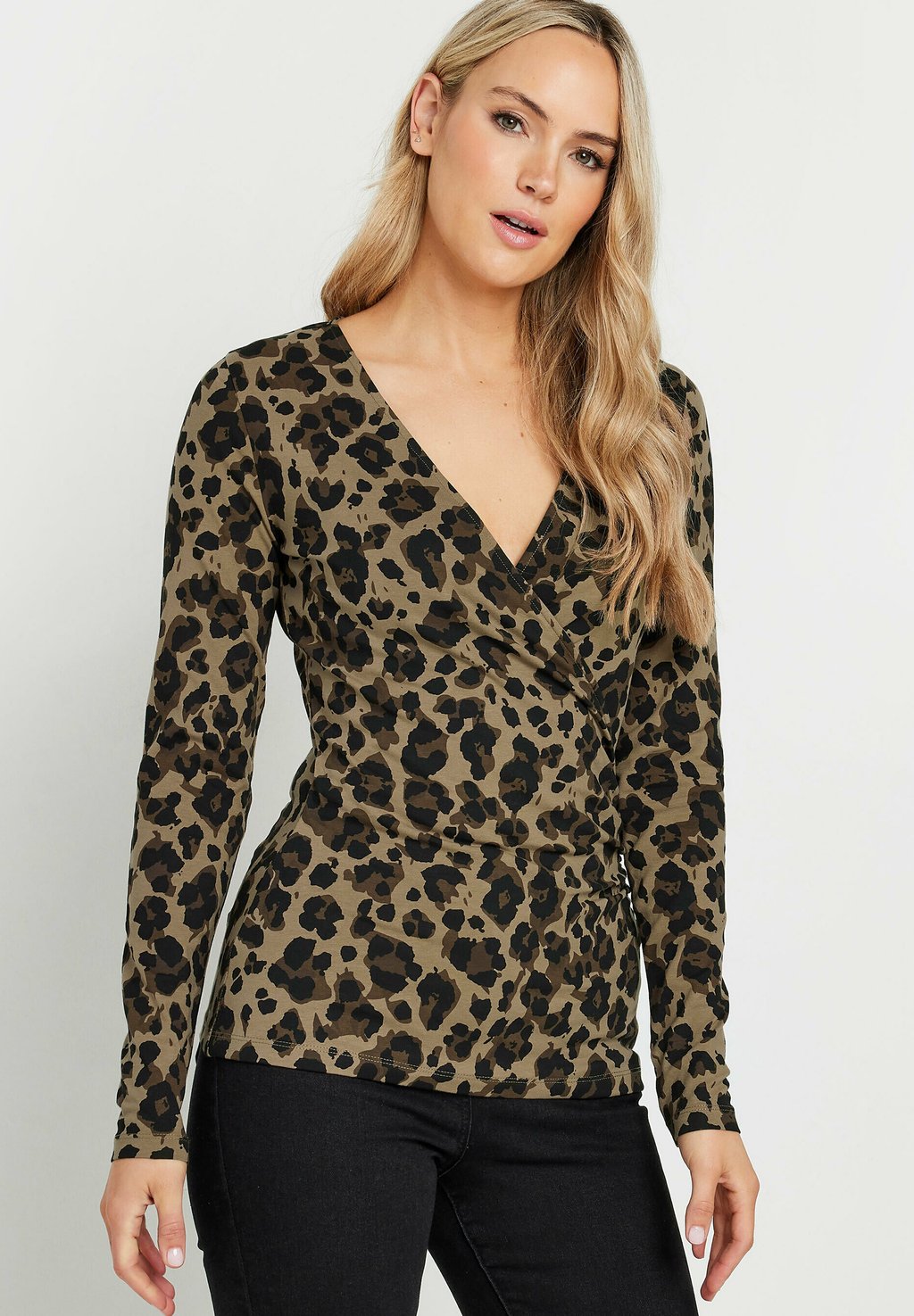 Топ с длинными рукавами Long Tall Sally, коричневый
Топ с длинными рукавами Long Tall Sally, коричневый