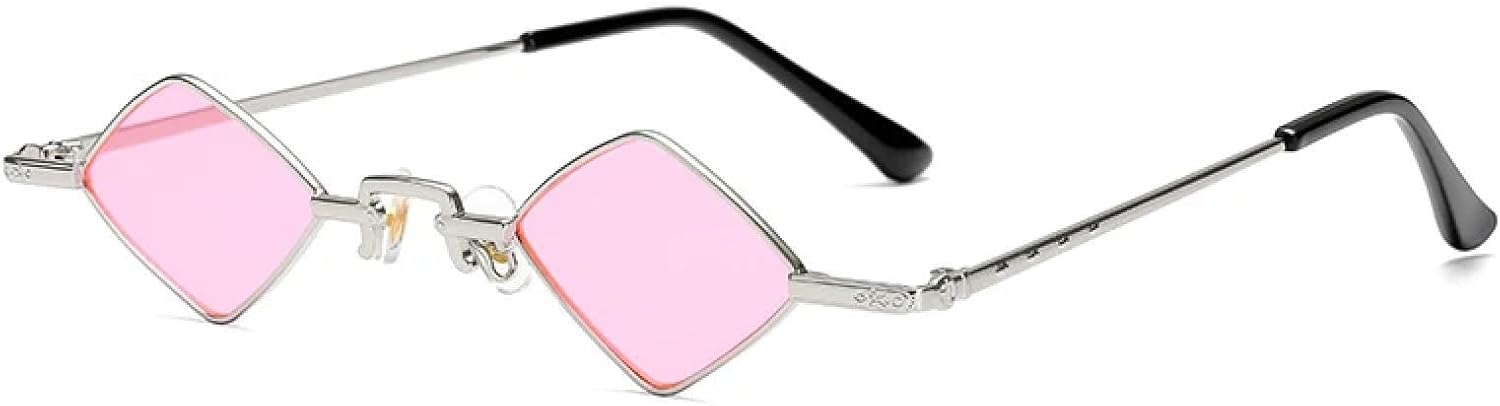 Модные винтажные металлические солнцезащитные очки в маленькой оправе для женщин, ретро-очки в стиле панк, очки с защитой от УФ-излучения UV400 VVTWSSW, C6 Silver-pink
Модные винтажные металлические солнцезащитные очки в маленькой оправе для женщин, ретро-очки в стиле панк, очки с защитой от УФ-излучения UV400 VVTWSSW, C6 Silver-pink
