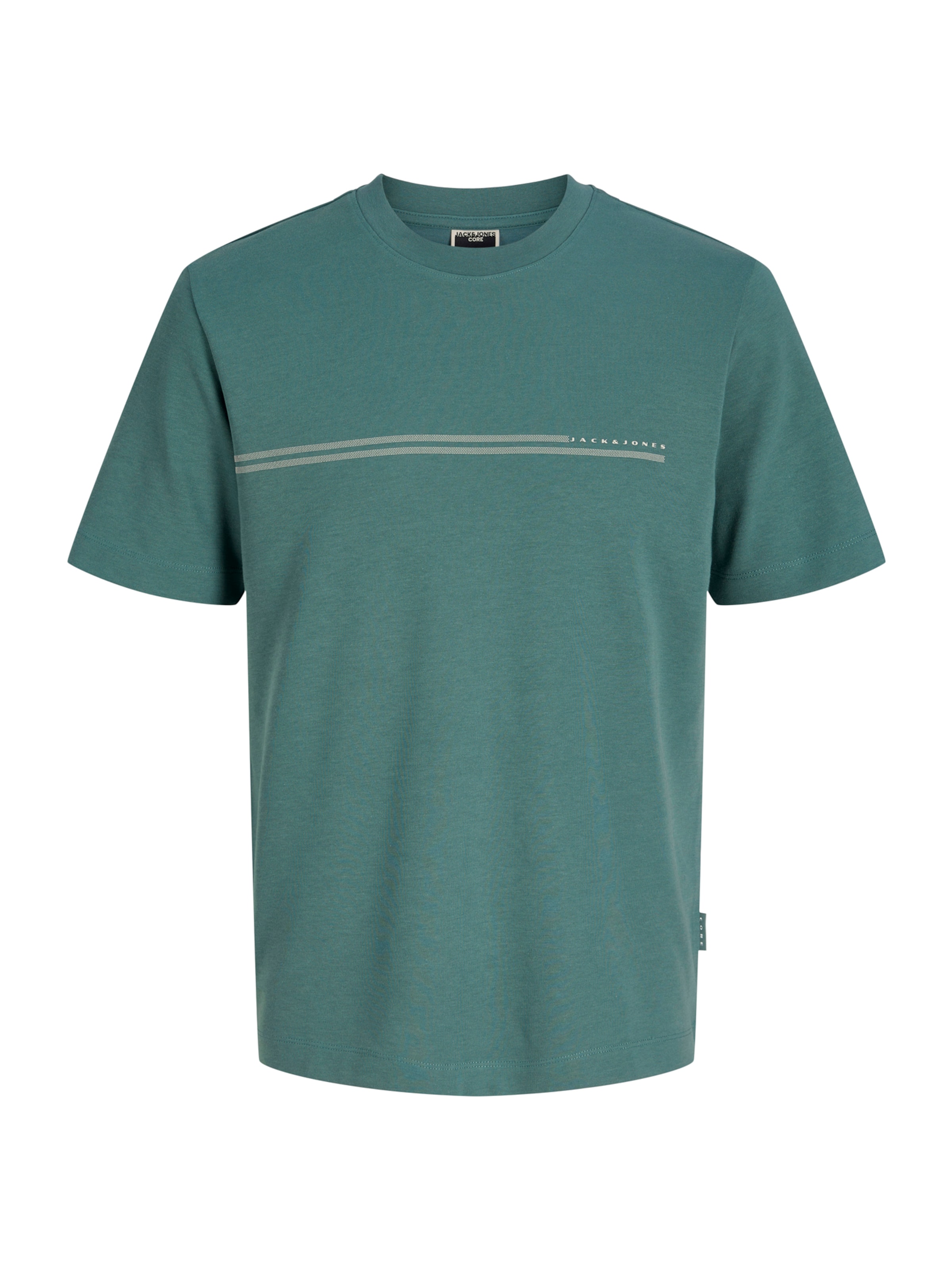 Jack & Jones Plus Футболка 'JCOFUSION' в цвете Jade
Jack & Jones Plus Футболка 'JCOFUSION' в цвете Jade