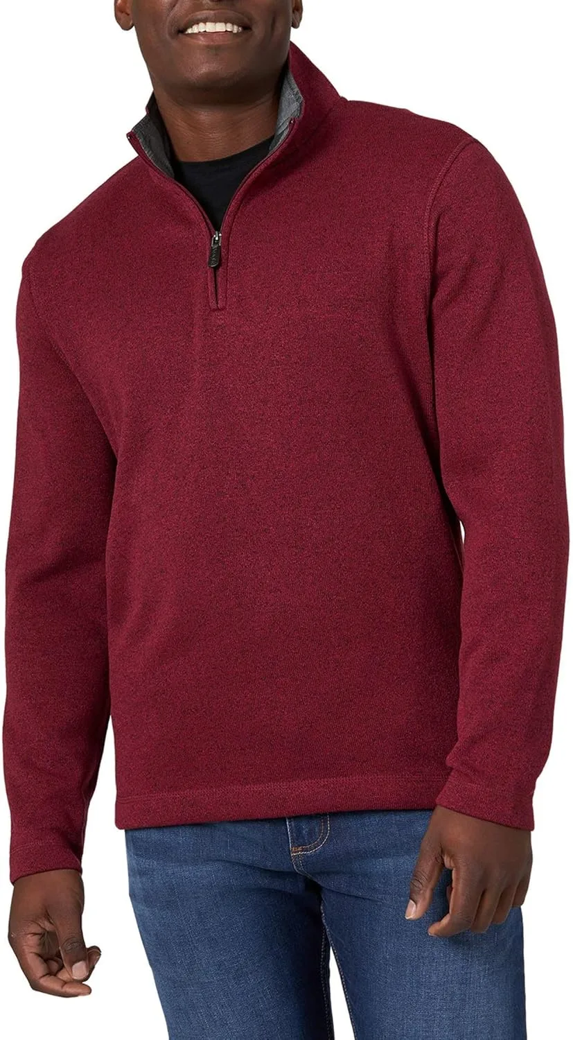 Wrangler Authentics мужская флисовая толстовка с молнией на четверть
Wrangler Authentics мужская флисовая толстовка с молнией на четверть