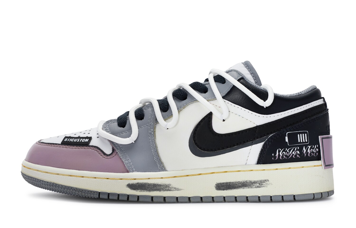 Jordan Air Jordan 1 винтажные баскетбольные кроссовки женские, Blue-violet, black-and-white
Jordan Air Jordan 1 винтажные баскетбольные кроссовки женские, Blue-violet, black-and-white