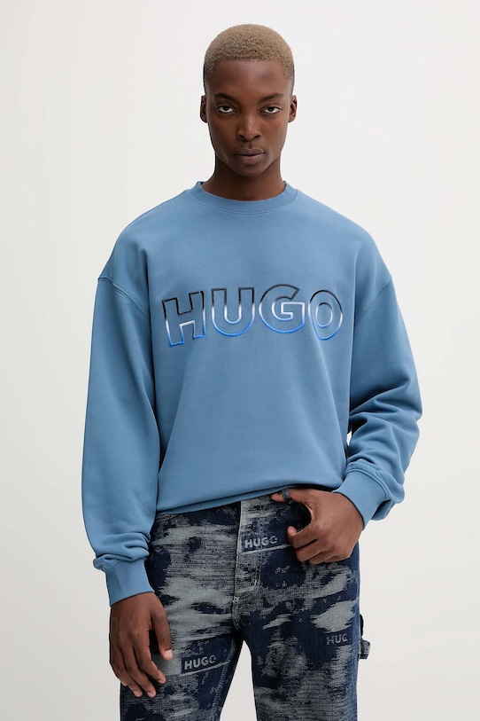 Хлопковая толстовка Hugo Blue, синий
Хлопковая толстовка Hugo Blue, синий