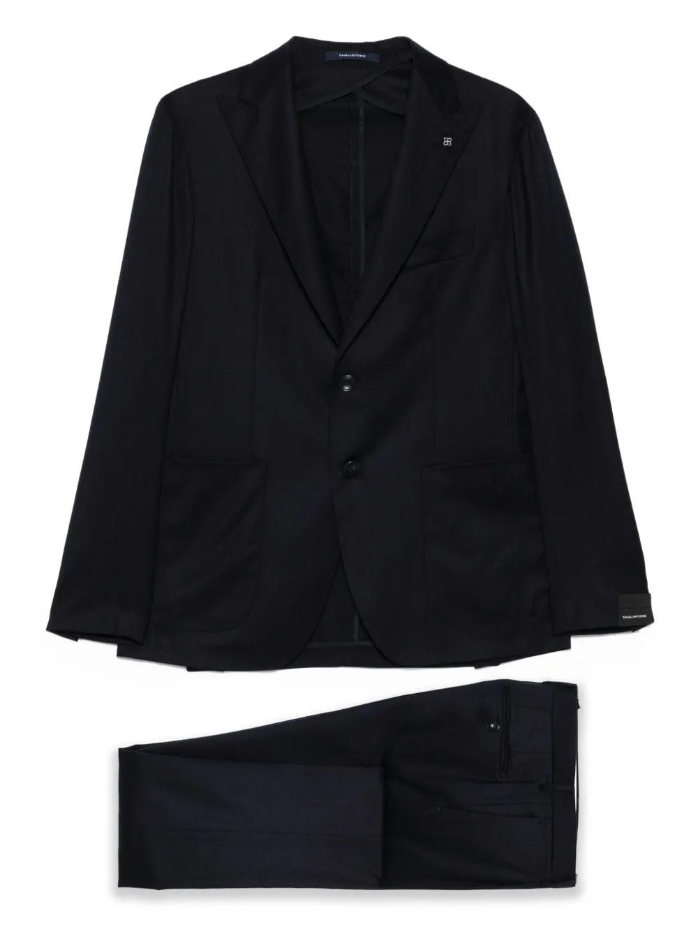 Однобортный костюм с лацканами TAGLIATORE, синий
Однобортный костюм с лацканами TAGLIATORE, синий