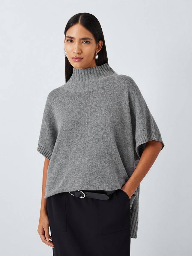 Джемпер из гелевой полушерстяной смеси с коротким рукавом Weekend MaxMara, серый
Джемпер из гелевой полушерстяной смеси с коротким рукавом Weekend MaxMara, серый