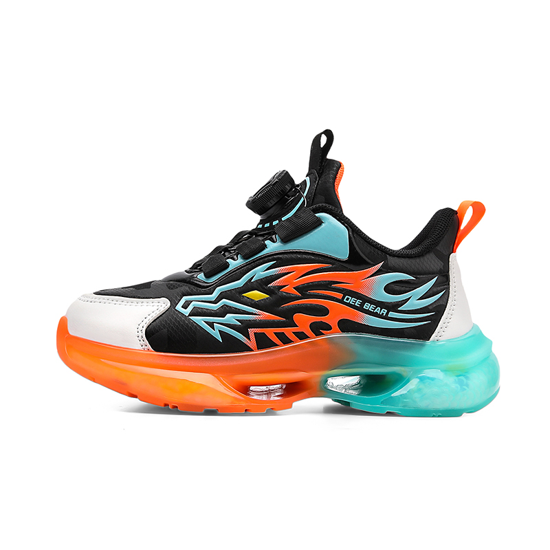 Нескользящие, легкие, амортизирующие, низкие повседневные кроссовки для детей FCMM, черный/оранжевый
Нескользящие, легкие, амортизирующие, низкие повседневные кроссовки для детей FCMM, черный/оранжевый