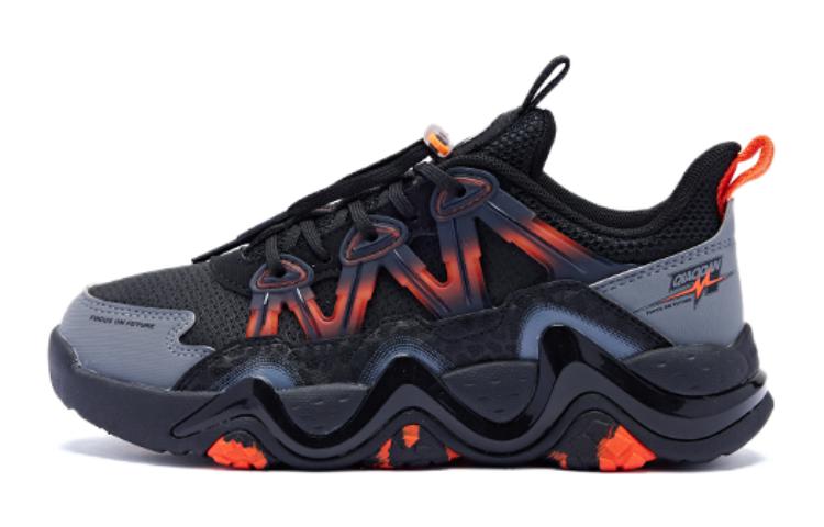 QIAODAN Детские кроссовки с противоскользящей подошвой и антиударным эффектом, черные, оранжевые, для подростков
QIAODAN Детские кроссовки с противоскользящей подошвой и антиударным эффектом, черные, оранжевые, для подростков