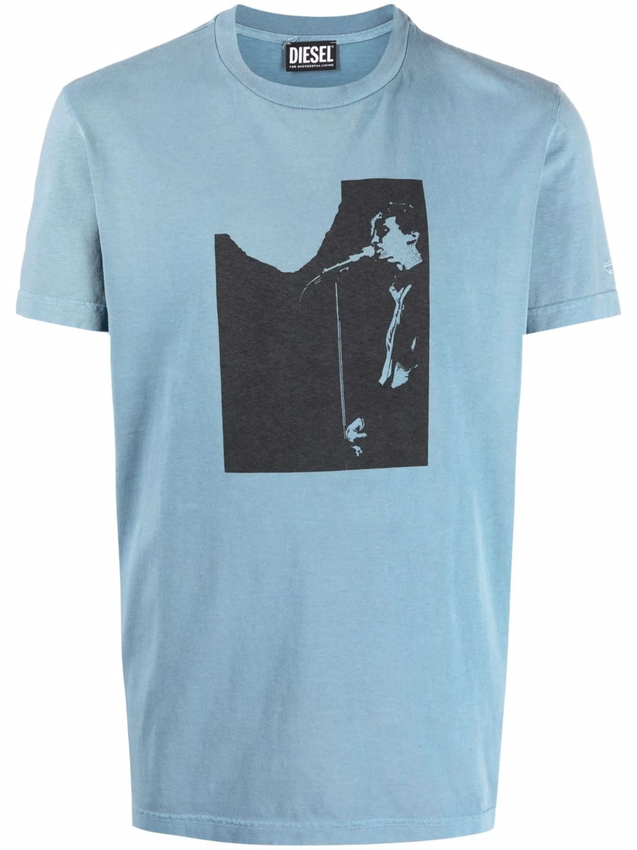 Футболка с фотопринтом Diesel, синий
Футболка с фотопринтом Diesel, синий
