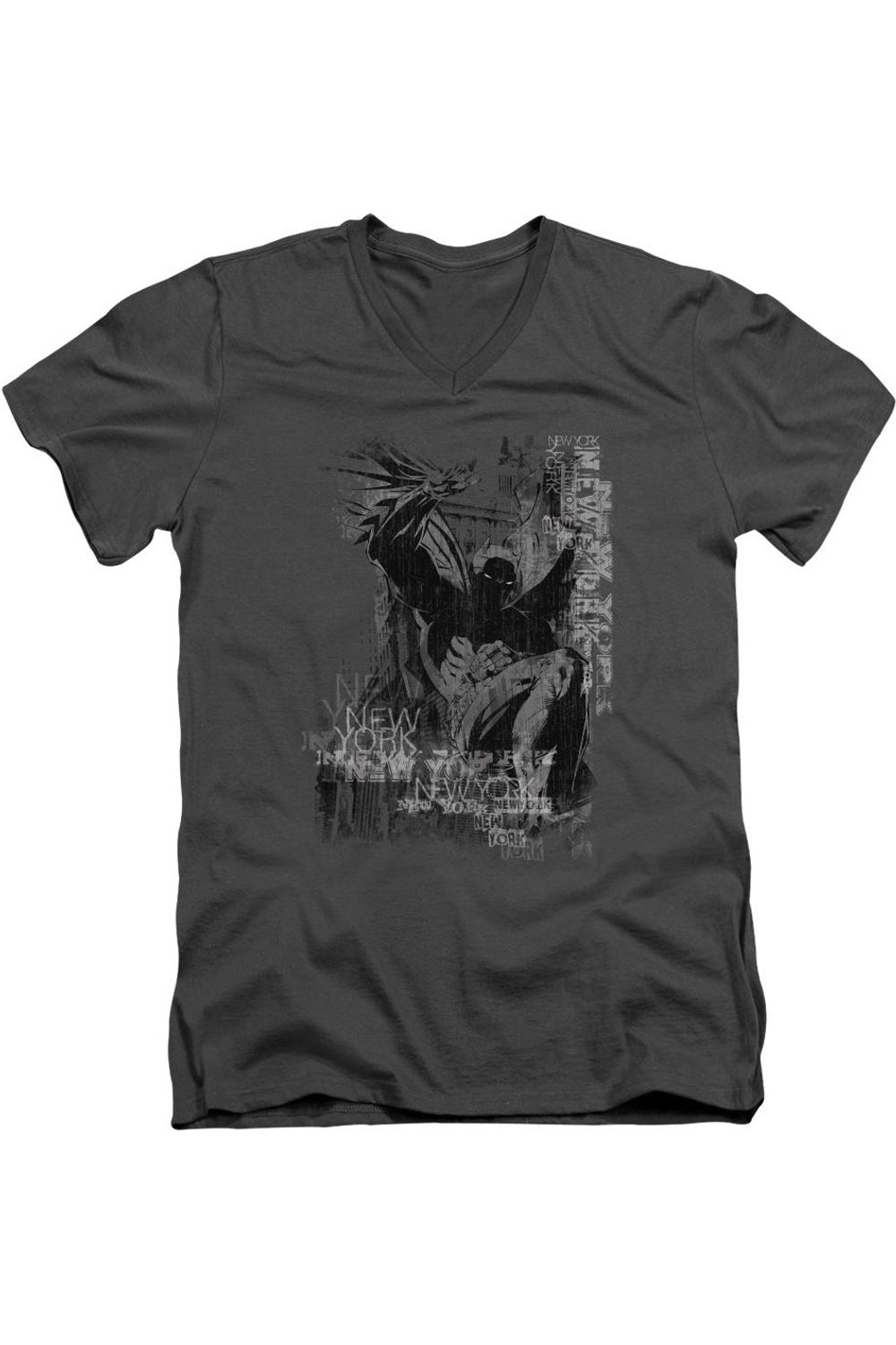 Футболка с коротким рукавом и V-образным вырезом для взрослых «Бэтмен: жизнь рыцаря» Gildan, цвет charcoal
Футболка с коротким рукавом и V-образным вырезом для взрослых «Бэтмен: жизнь рыцаря» Gildan, цвет charcoal