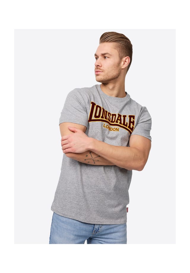 Футболка облегающая классическая Lonsdale, серый
Футболка облегающая классическая Lonsdale, серый