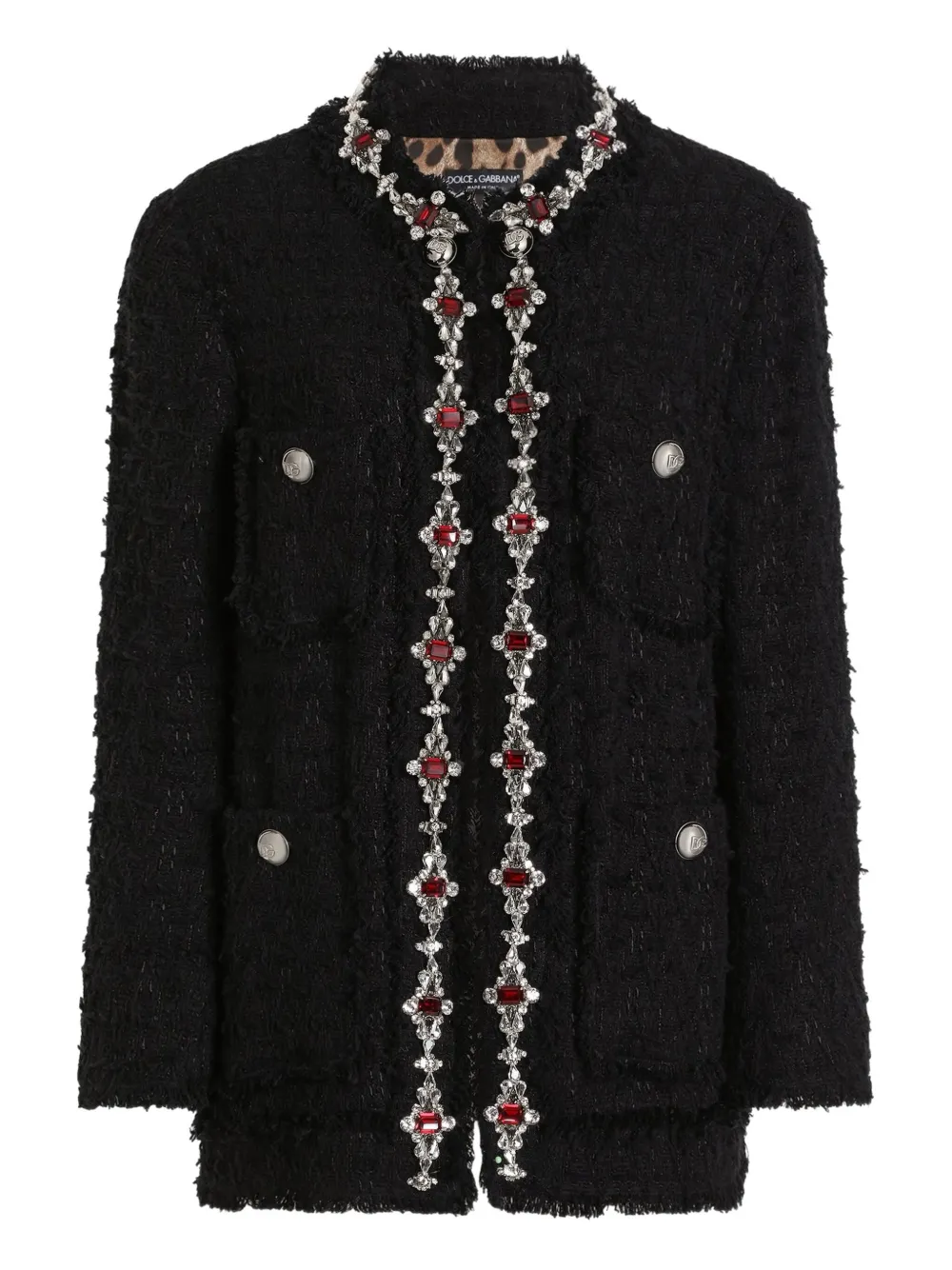Куртка с кристаллами Dolce & Gabbana, черный
Куртка с кристаллами Dolce & Gabbana, черный