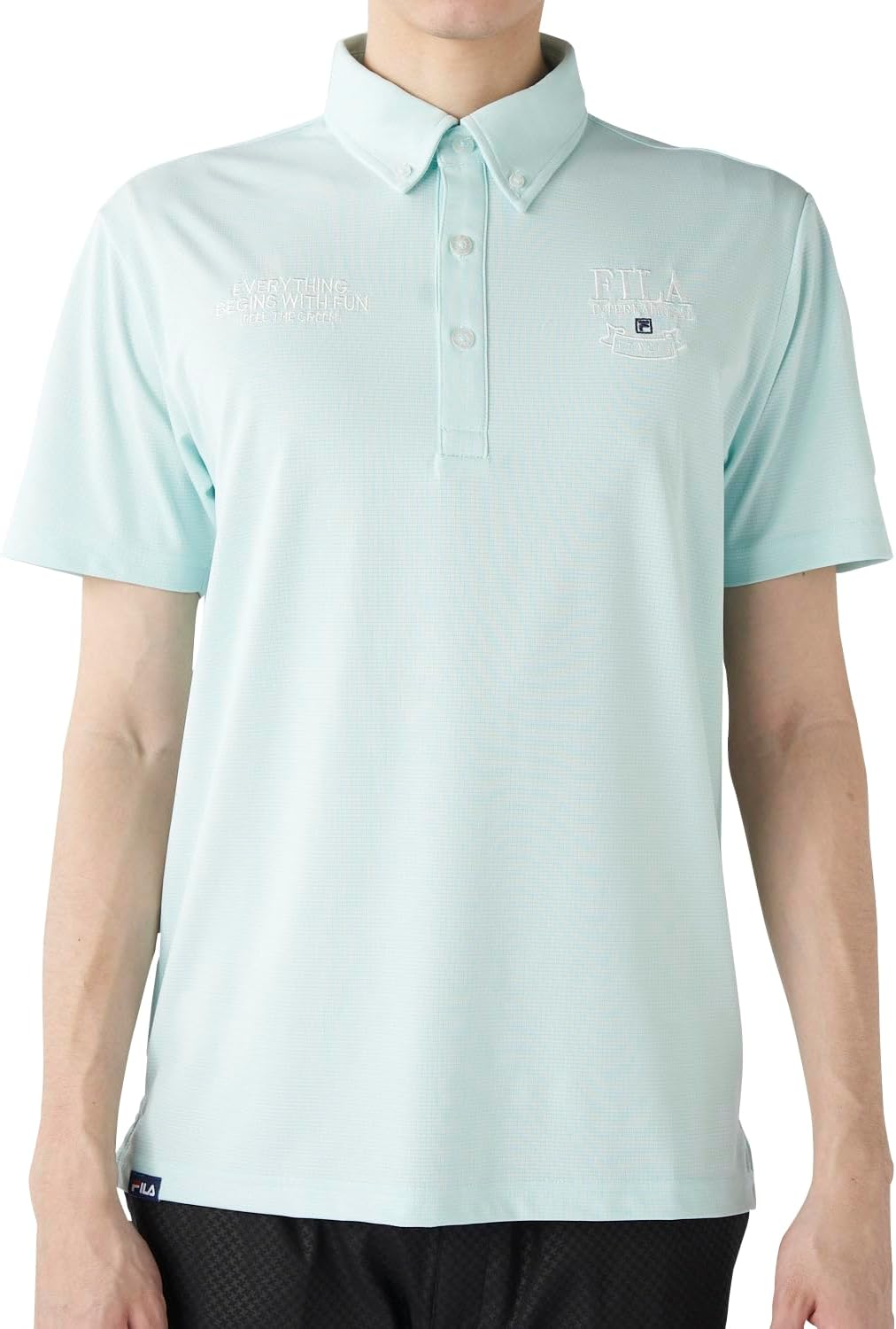 Мужская футболка с коротким рукавом Fila Golf 745606, теплоизоляция, защита от УФ-излучения, быстросохнущая, эластичная, светло-синий
Мужская футболка с коротким рукавом Fila Golf 745606, теплоизоляция, защита от УФ-излучения, быстросохнущая, эластичная, светло-синий