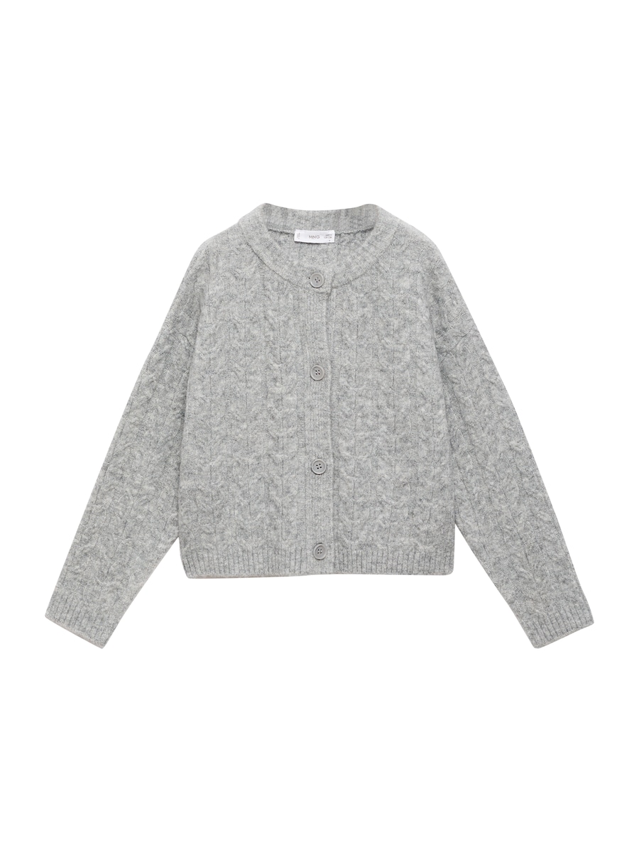 Вязаный кардиган MANGO KIDS GRACIE, серый
Вязаный кардиган MANGO KIDS GRACIE, серый