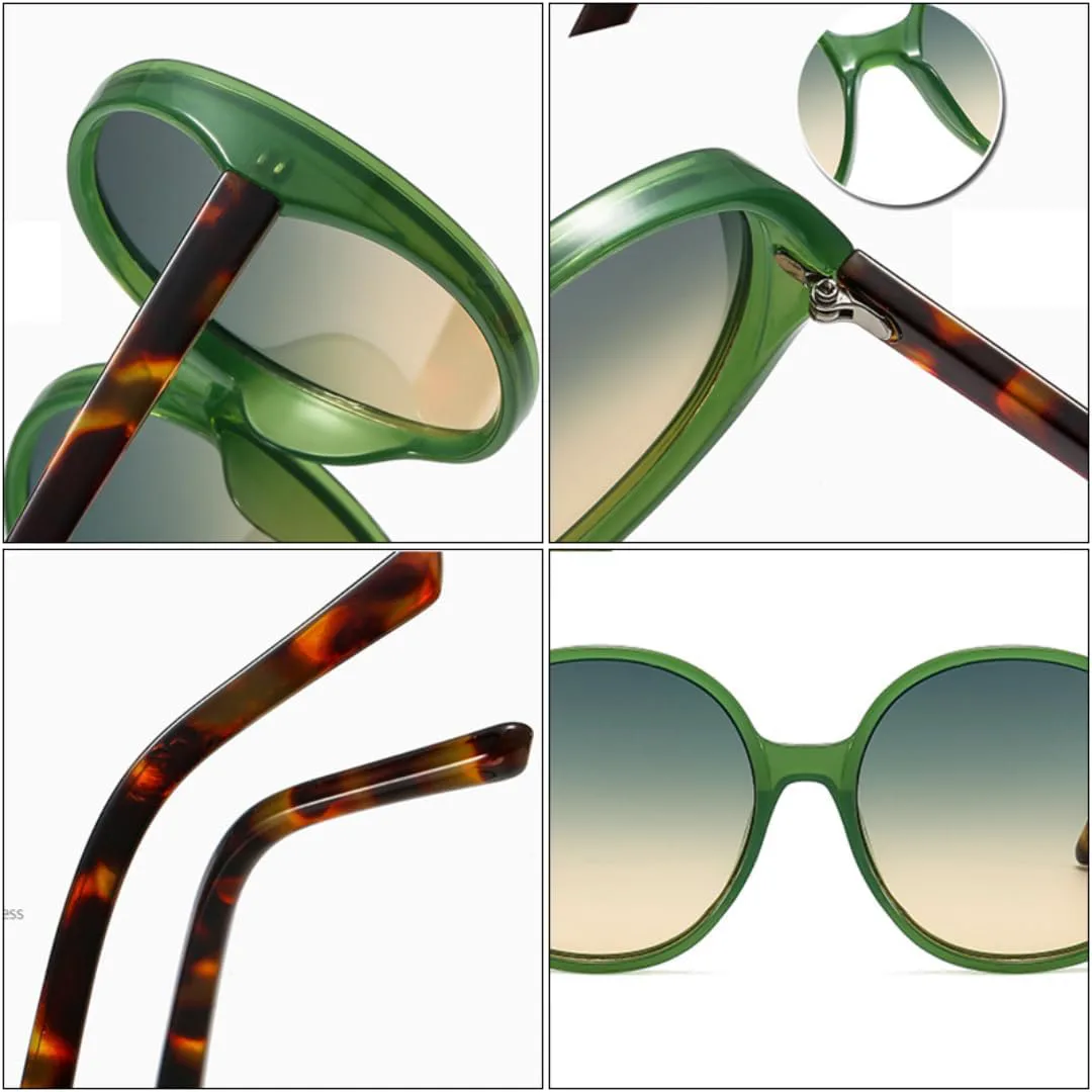 Солнцезащитные очки в круглой оправе в стиле ретро, коричнево-черные, большого размера, модные женские очки для активного отдыха на открытом воздухе TKKTLLT, C6
Солнцезащитные очки в круглой оправе в стиле ретро, коричнево-черные, большого размера, модные женские очки для активного отдыха на открытом воздухе TKKTLLT, C6