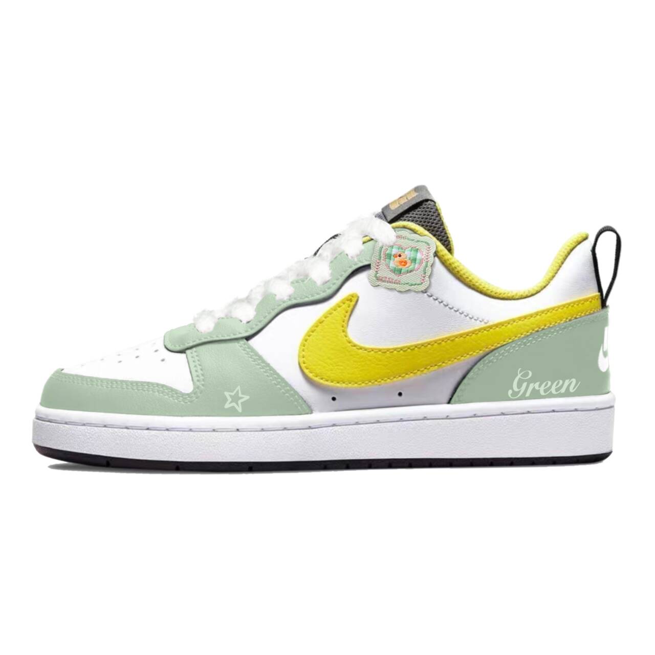 Детские кроссовки для скейтбординга Court Borough Low 2 SE с нескользящей подошвой для подростков Nike, зеленый
Детские кроссовки для скейтбординга Court Borough Low 2 SE с нескользящей подошвой для подростков Nike, зеленый