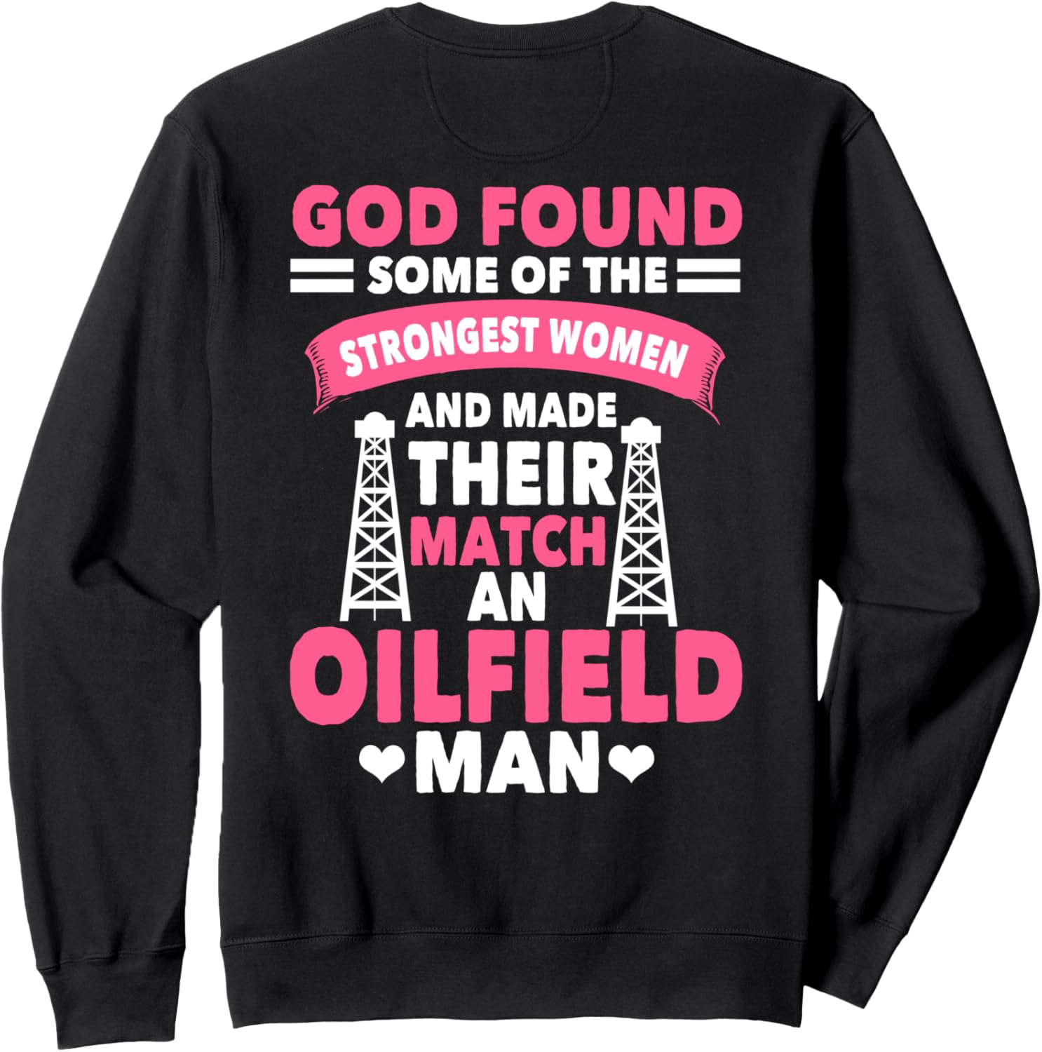 Подарок для нефтяника: толстовка с дизайном «Жена нефтяника» на спине Oil Field Workers, черный
Подарок для нефтяника: толстовка с дизайном «Жена нефтяника» на спине Oil Field Workers, черный