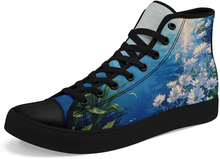 Унисекс модные высокие кеды на шнуровке из хлопка с цветочным принтом, повседневная обувь для ходьбы и тенниса, дышащие, для весны и лета Awsole, Floral Pattern Shoes11
Унисекс модные высокие кеды на шнуровке из хлопка с цветочным принтом, повседневная обувь для ходьбы и тенниса, дышащие, для весны и лета Awsole, Floral Pattern Shoes11