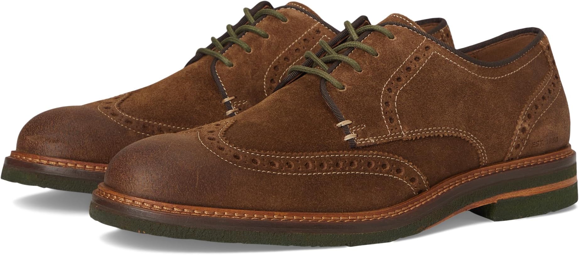 Оксфорды Johnston & Murphy Men's Calder Wingtip, Snuff Waxed Suede
Оксфорды Johnston & Murphy Men's Calder Wingtip, Snuff Waxed Suede