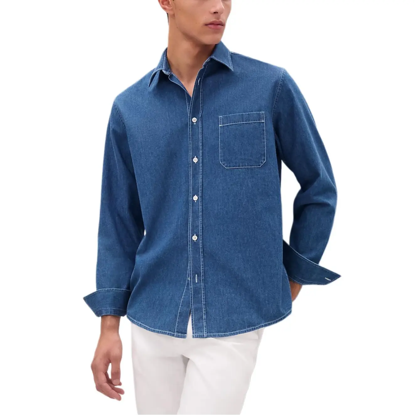 Hermes Рубашки мужские, индиго, с лацканами, средней яркости, другие
Hermes Рубашки мужские, индиго, с лацканами, средней яркости, другие