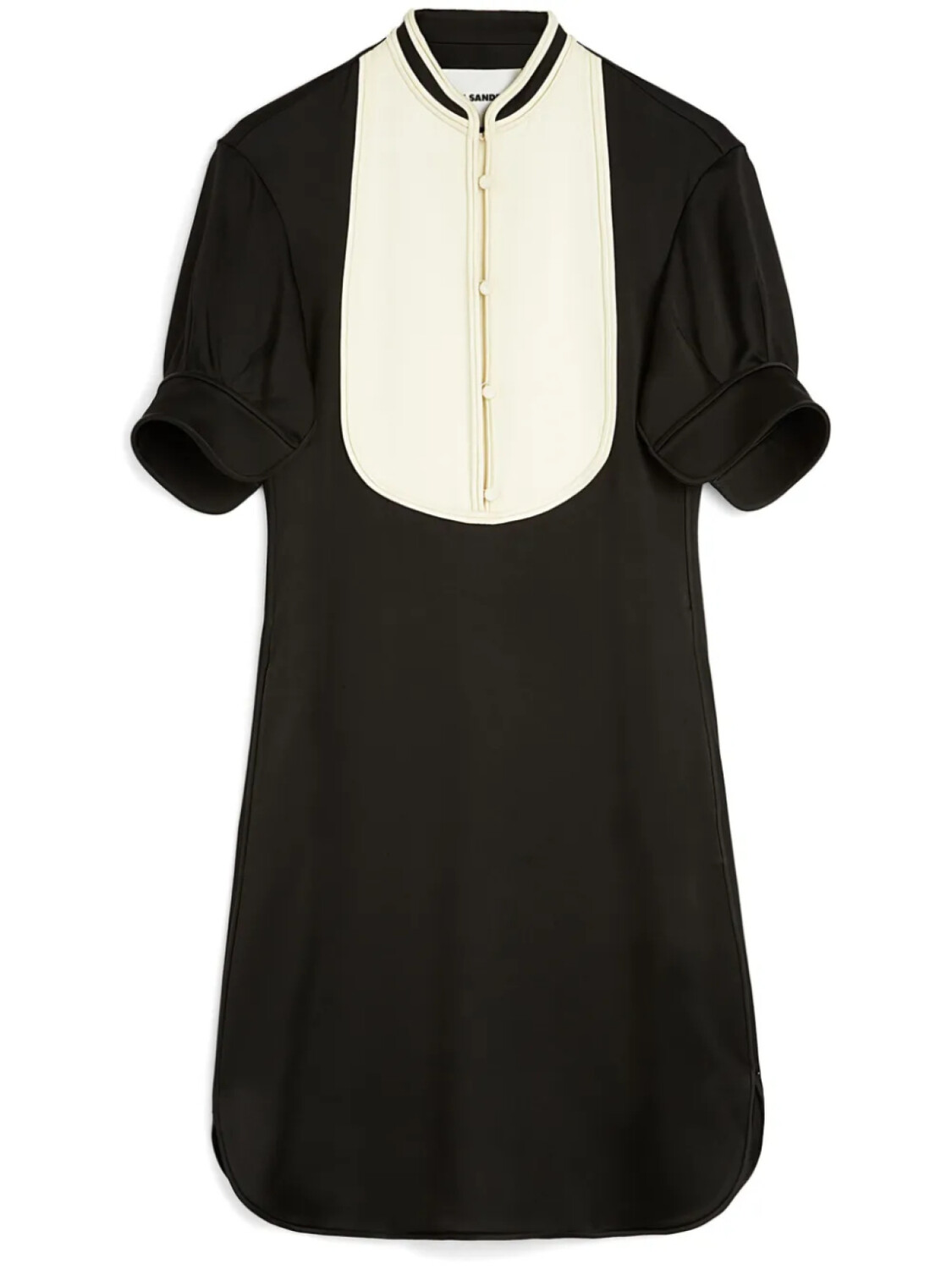 Jil Sander платье мини с воротником, черный
Jil Sander платье мини с воротником, черный